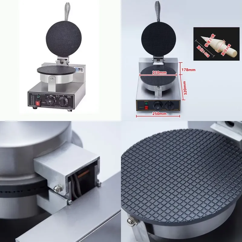 Crepe Maker Non Stick - ماكينة صنع الوافل الكهربائية من مصنع