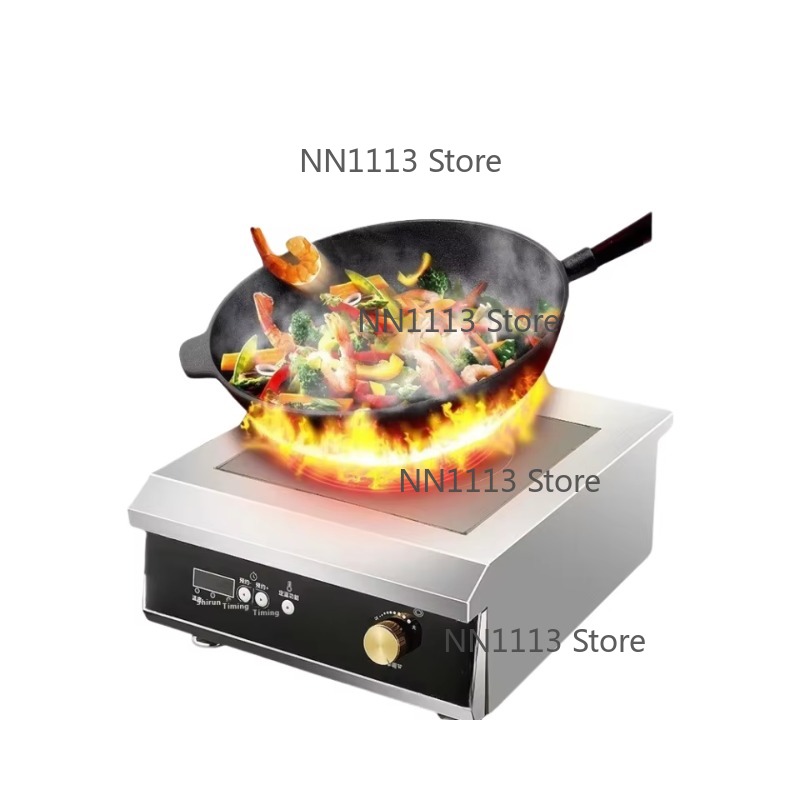 Wok Electric Flat - التجارية عالية الطاقة التعريفي طباخ الكهربائية