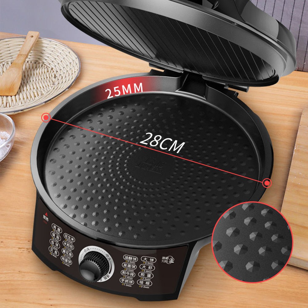 Crepe Maker Non Stick - إصدار 2025 من مقلاة الخبز الكهربائية