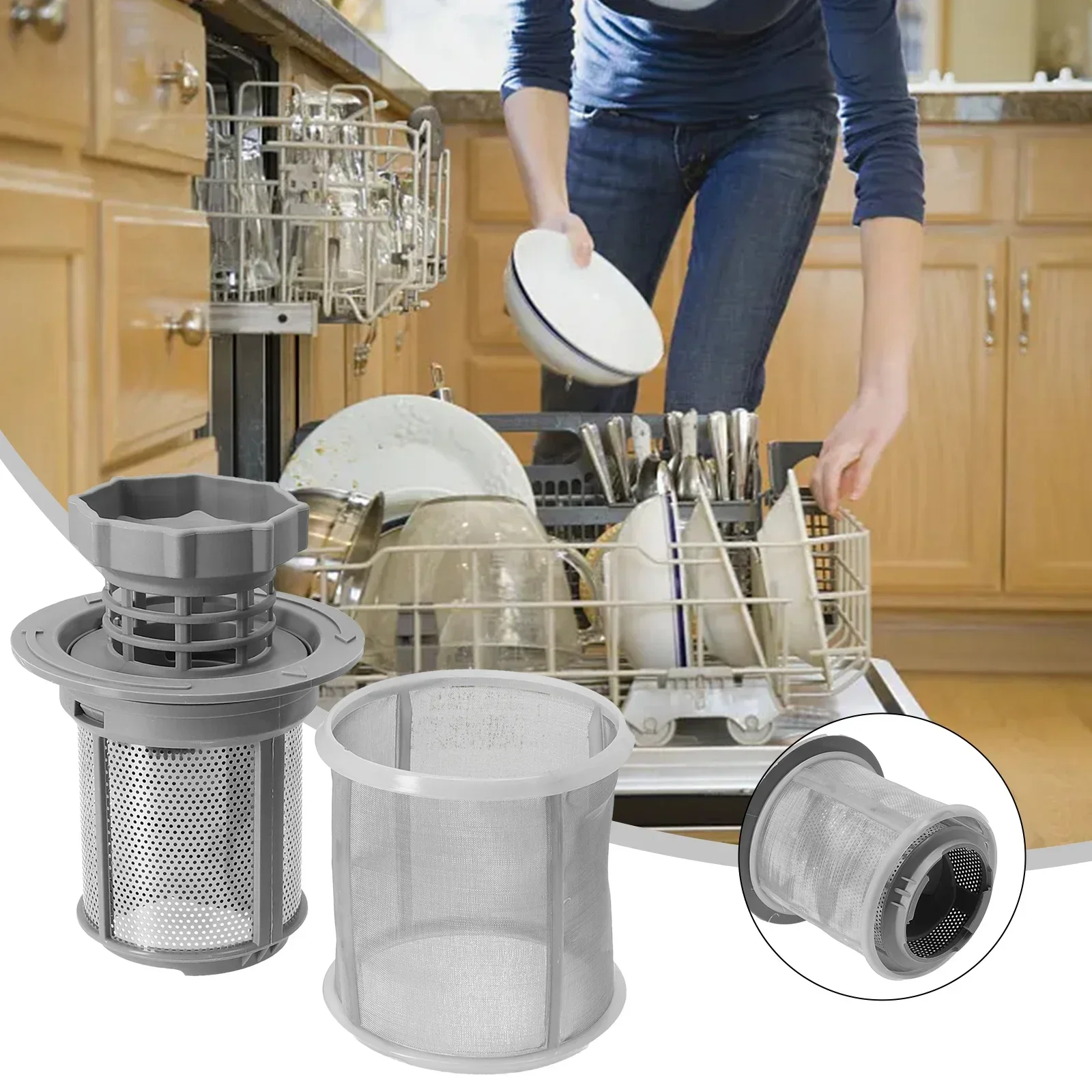 Kitchen Appliances Bosch - مجموعة فلاتر شبكية بديلة لغسالة أطباق