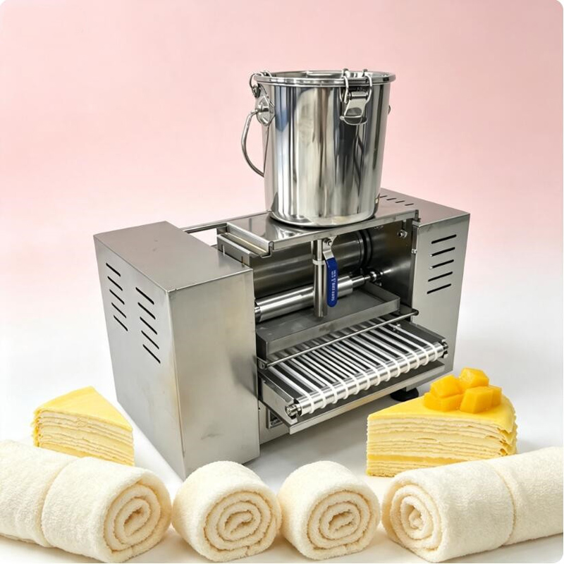 آلة صنع رقائق الكيك الأوتوماتي - مراجعة Crepe Maker Non Stick وسعره