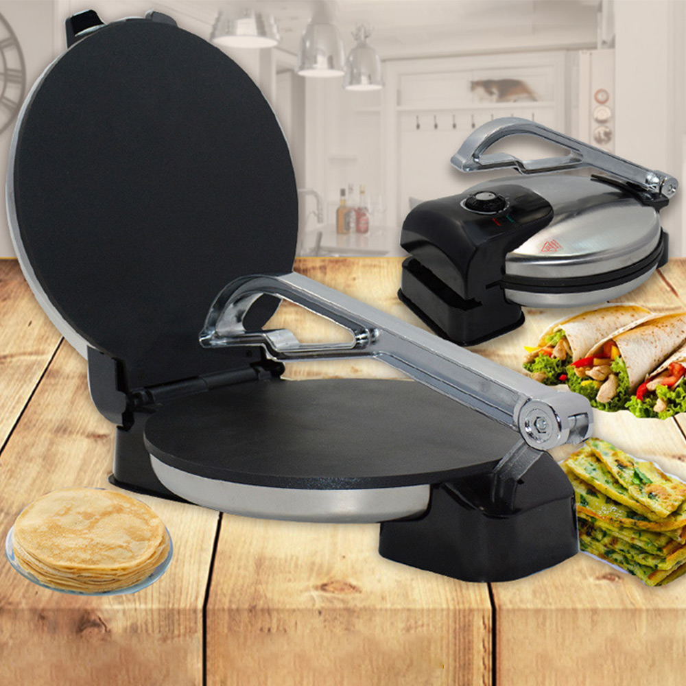 آلة الفطائر التجارية صانع الكر - مراجعة Crepe Maker Non Stick وسعره