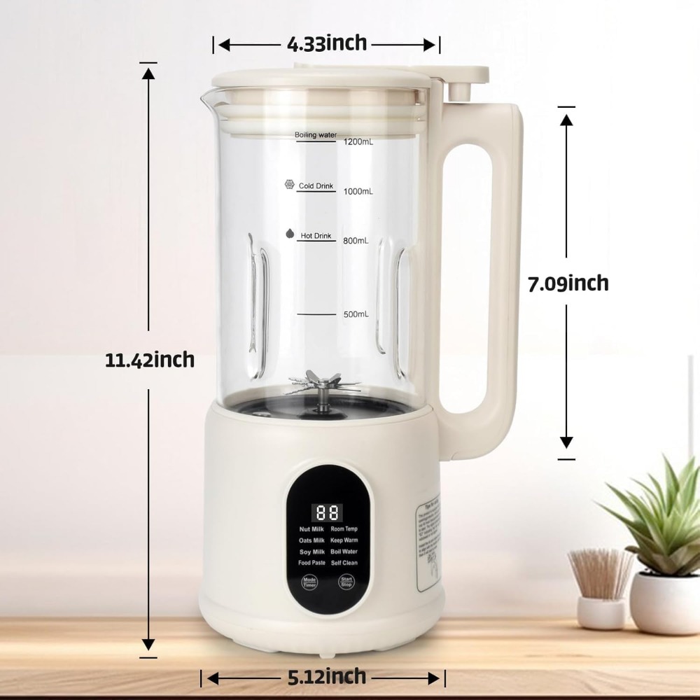 جهاز صنع حليب النباتات الأوتوم - مراجعة Soy Milk Maker وسعره