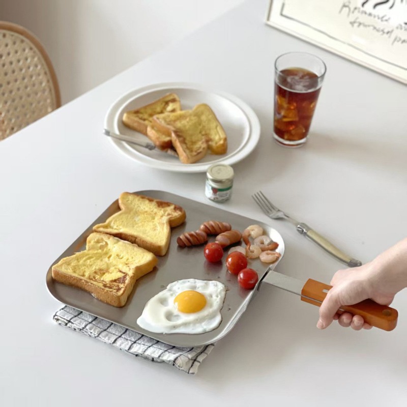 مقلاة إفطار من الفولاذ المقاوم - مراجعة Egg Cooker Rapid وسعره