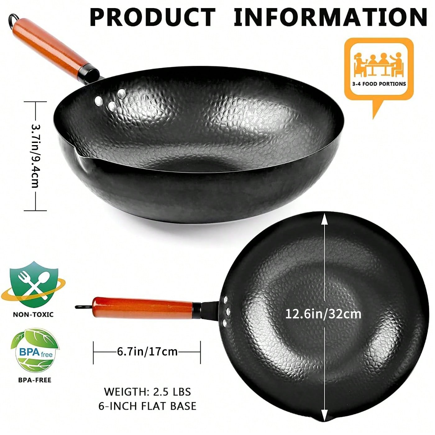 مقلاة ووك من الفولاذ الكربوني  - مراجعة Wok Electric Flat وسعره