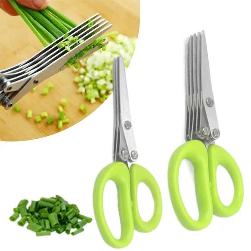 مقص مطبخ متعدد الطبقات من الفو - مراجعة Kitchen Appliances Green وسعره
