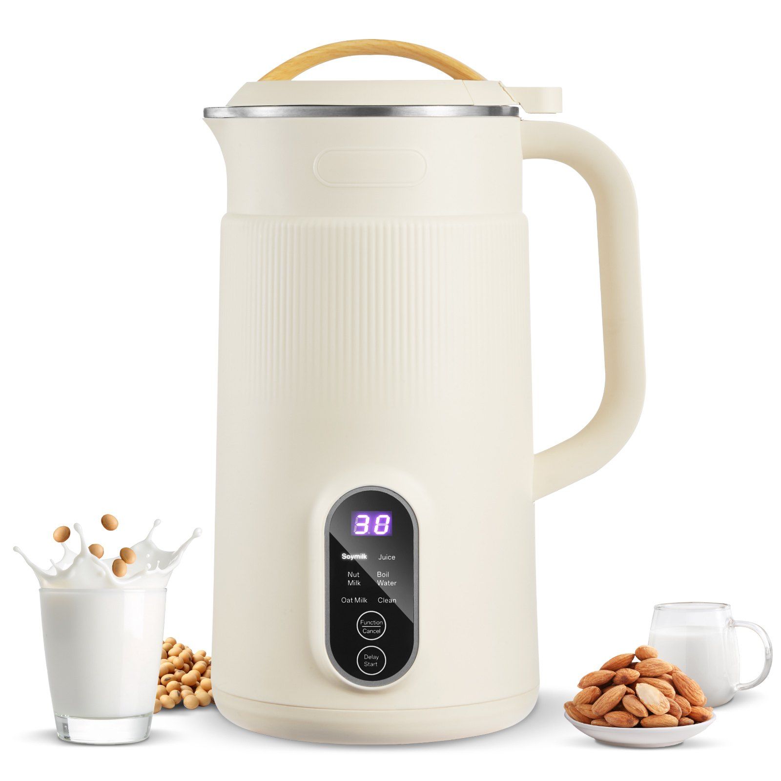 جهاز صنع حليب المكسرات 6 في 1، - مراجعة Soy Milk Maker وسعره