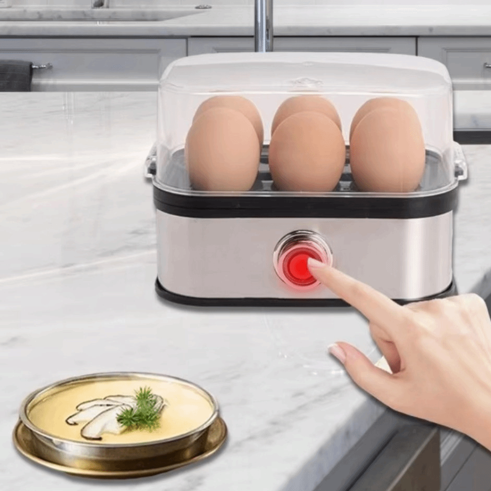 جهاز طهي البيض بقوة 200 واط، م - مراجعة Egg Cooker Rapid وسعره