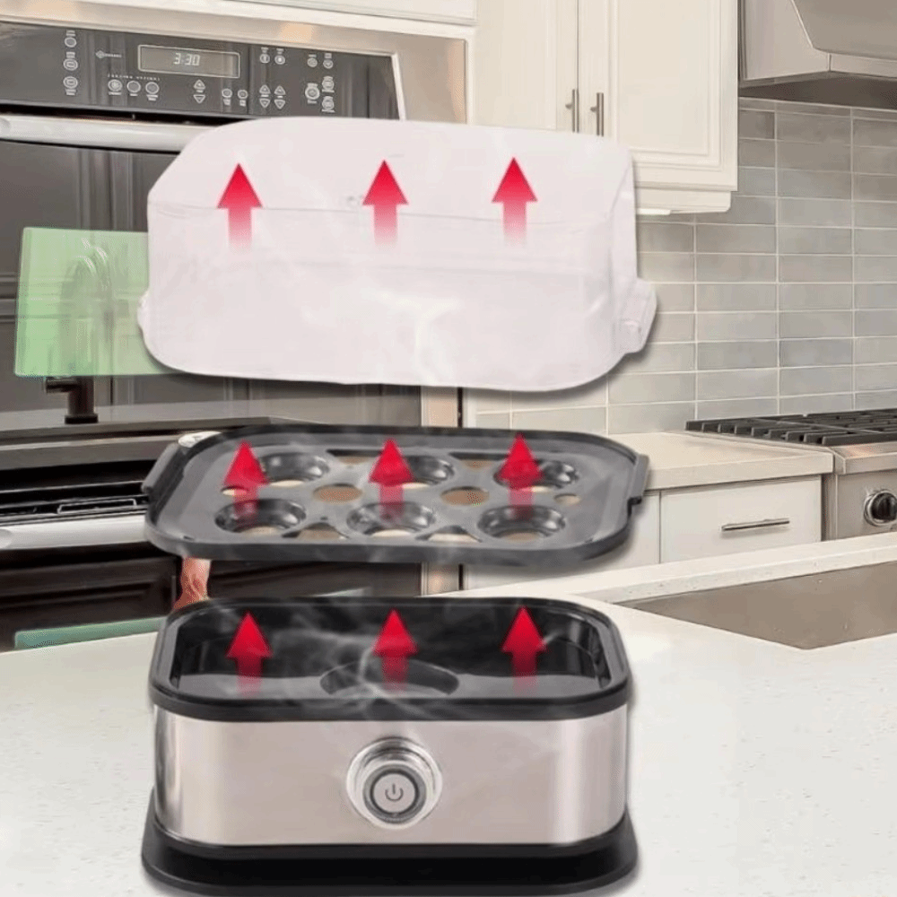 جهاز طهي البيض بقوة 200 واط، م - مراجعة Egg Cooker Rapid وسعره