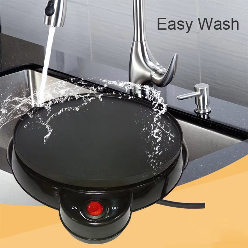 220 فولت 650 واط المطبخ الكهرب - مراجعة Crepe Maker Non Stick وسعره