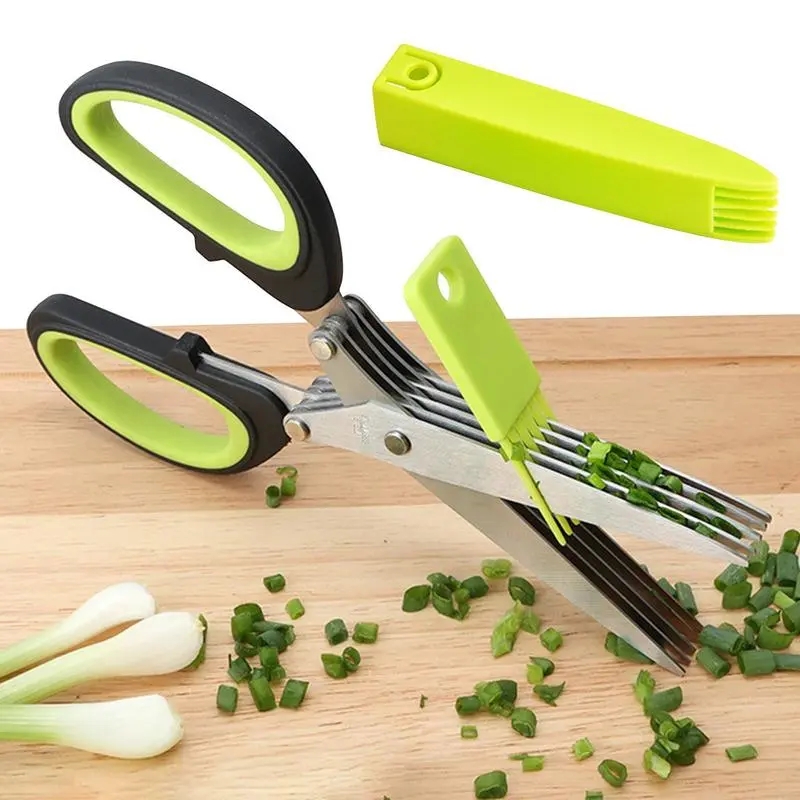 متعدد الطبقات مقص الفولاذ المق - مراجعة Kitchen Appliances Green وسعره