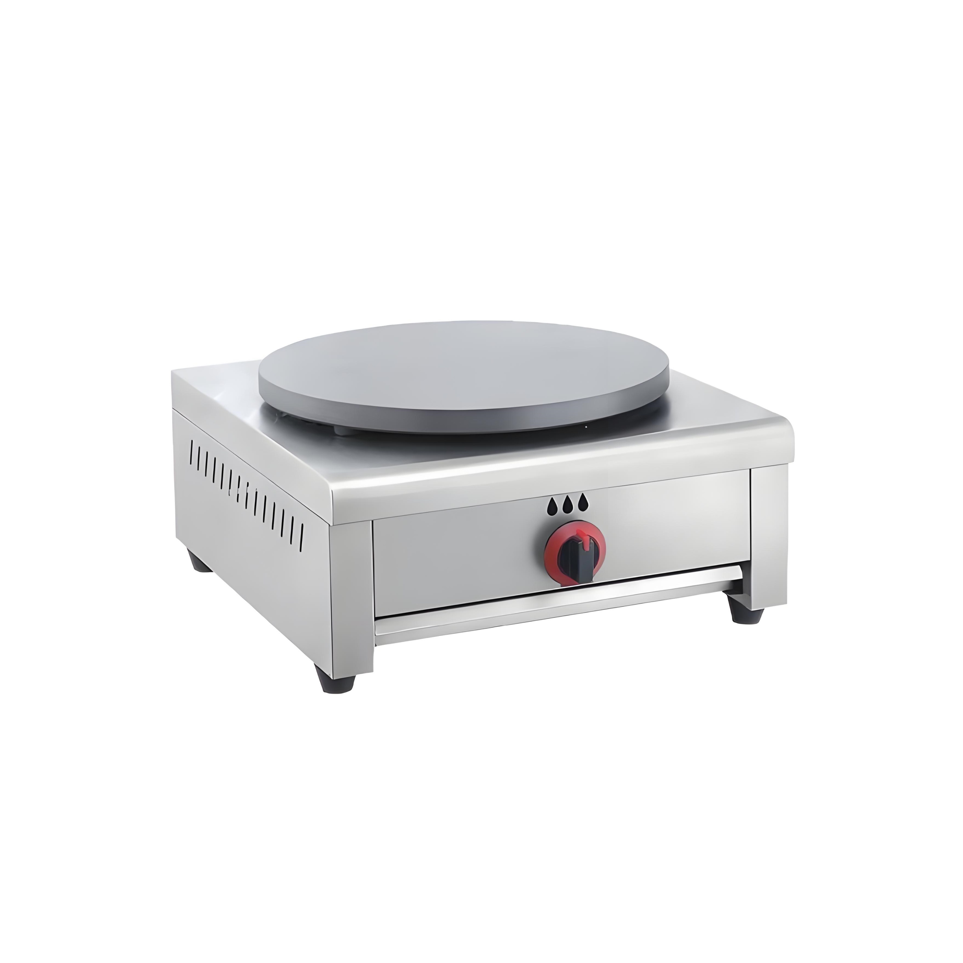 الغاز التجاري الفولاذ المقاوم  - مراجعة Crepe Maker Non Stick وسعره