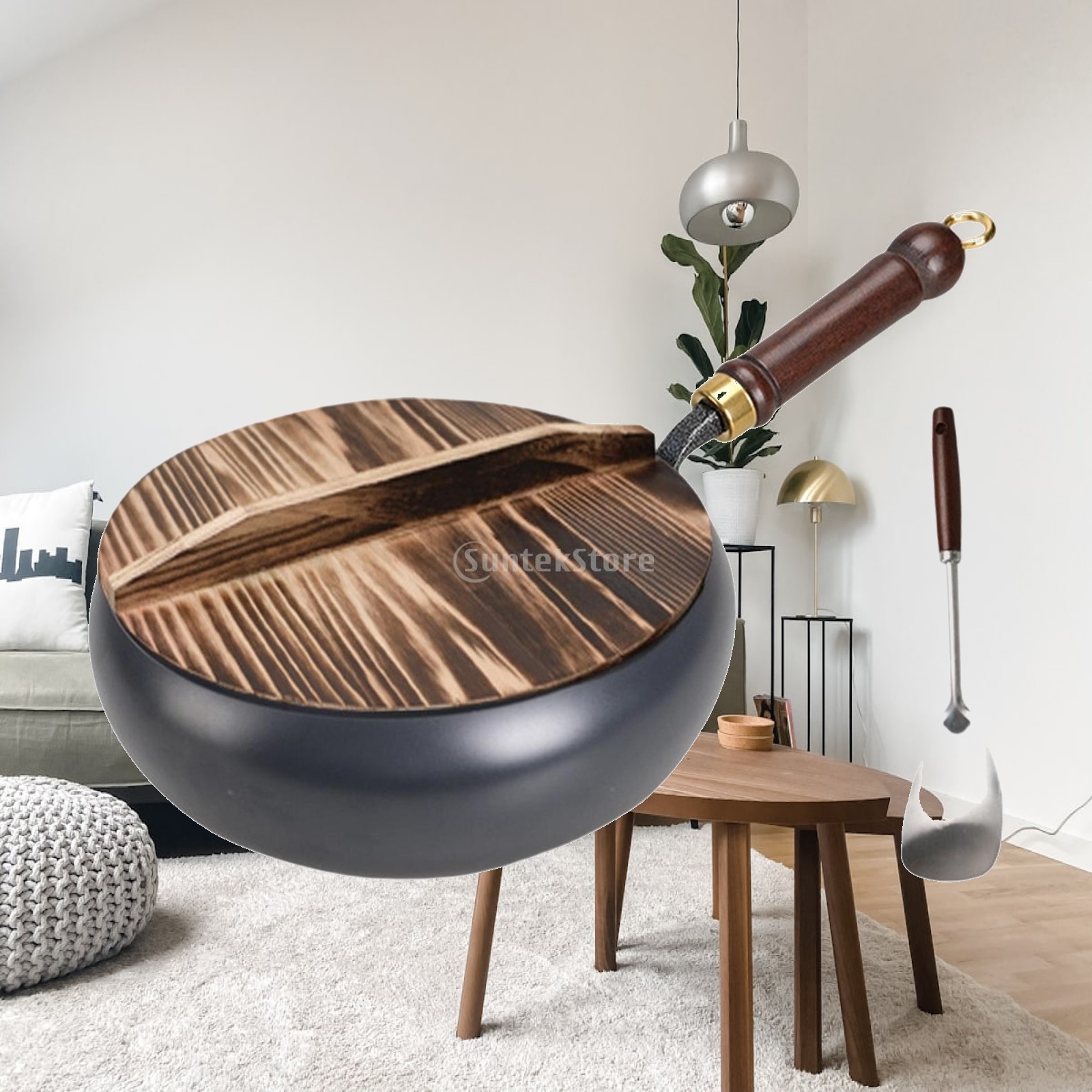 مقلاة ووك غير لاصقة من الحديد  - مراجعة Wok Electric Flat وسعره