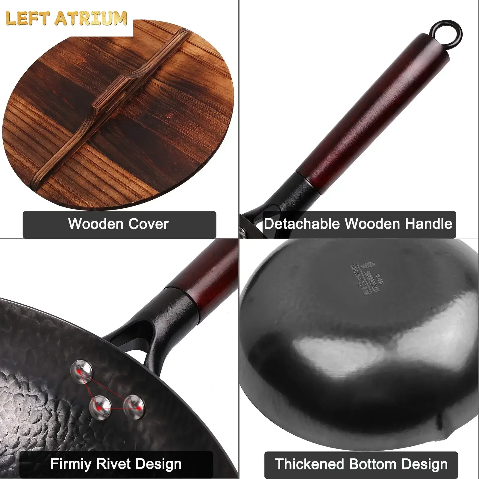 مقلاة ووك من الفولاذ الكربوني، - مراجعة Wok Electric Flat وسعره