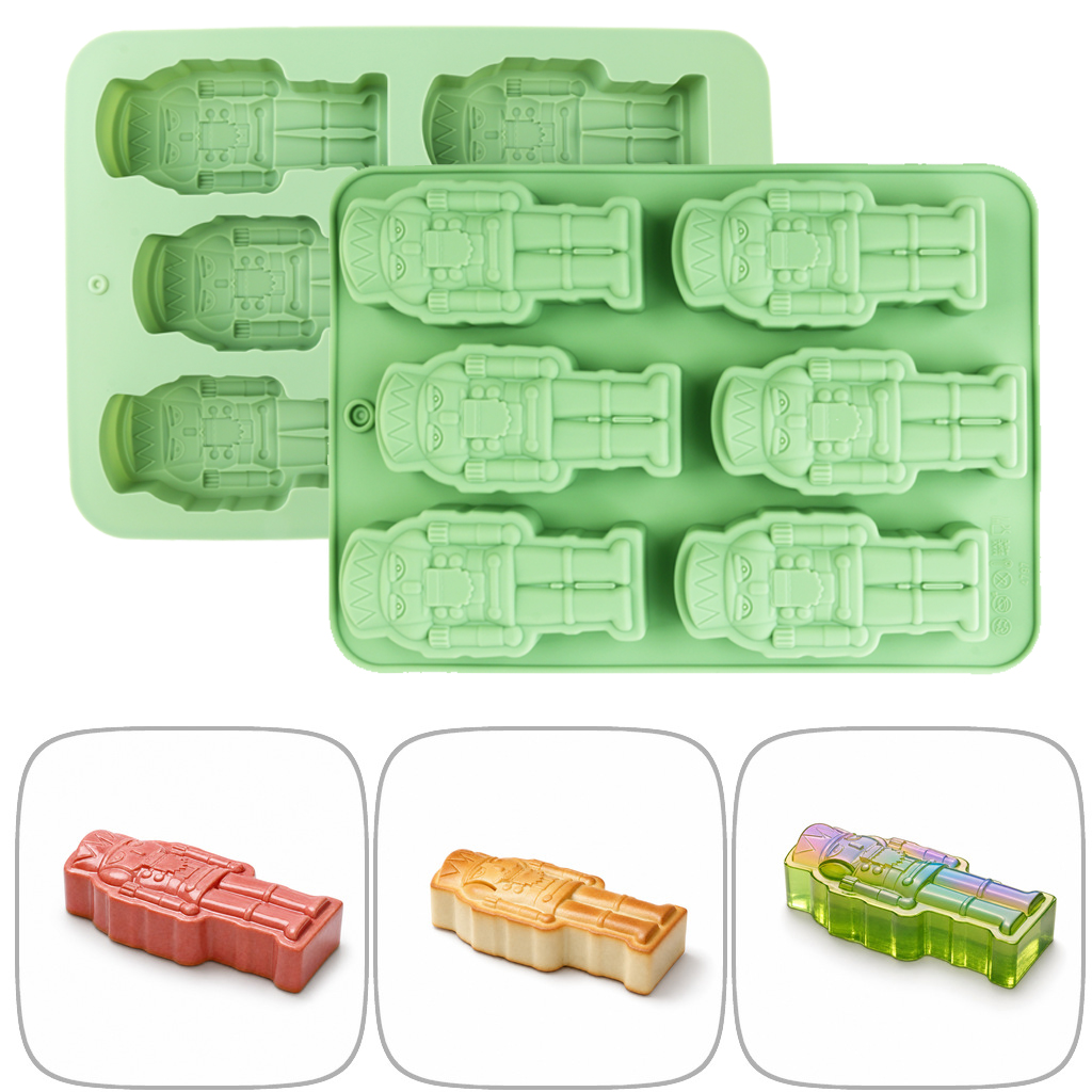 قالب خبز سيليكون على شكل محارب - مراجعة Kitchen Appliances Green وسعره