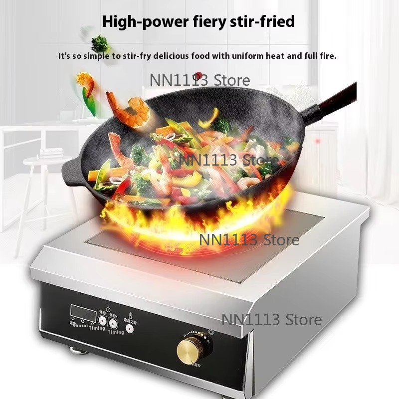 التجارية عالية الطاقة التعريفي - مراجعة Wok Electric Flat وسعره