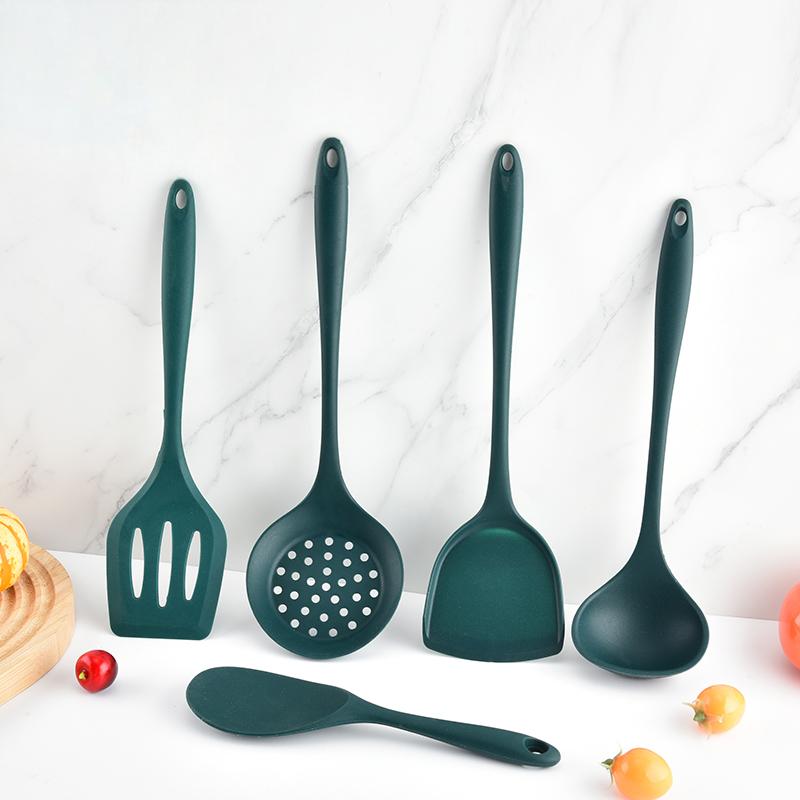 5 قطعة الغذاء الصف سيليكون أوا - مراجعة Kitchen Appliances Green وسعره