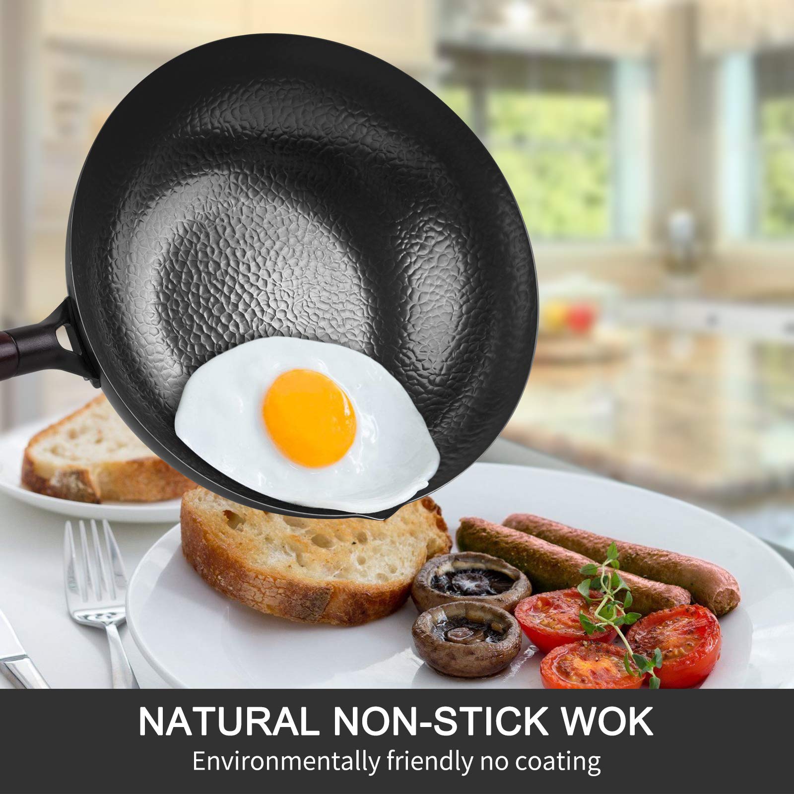 الكربون الصلب ووك ، Woks و يقل - مراجعة Wok Electric Flat وسعره